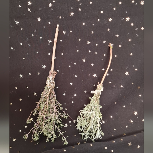 Two Baby "Besom" Brooms Bundle - Picture 3 of 7